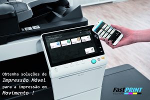 Soluções Develop para impressão móvel